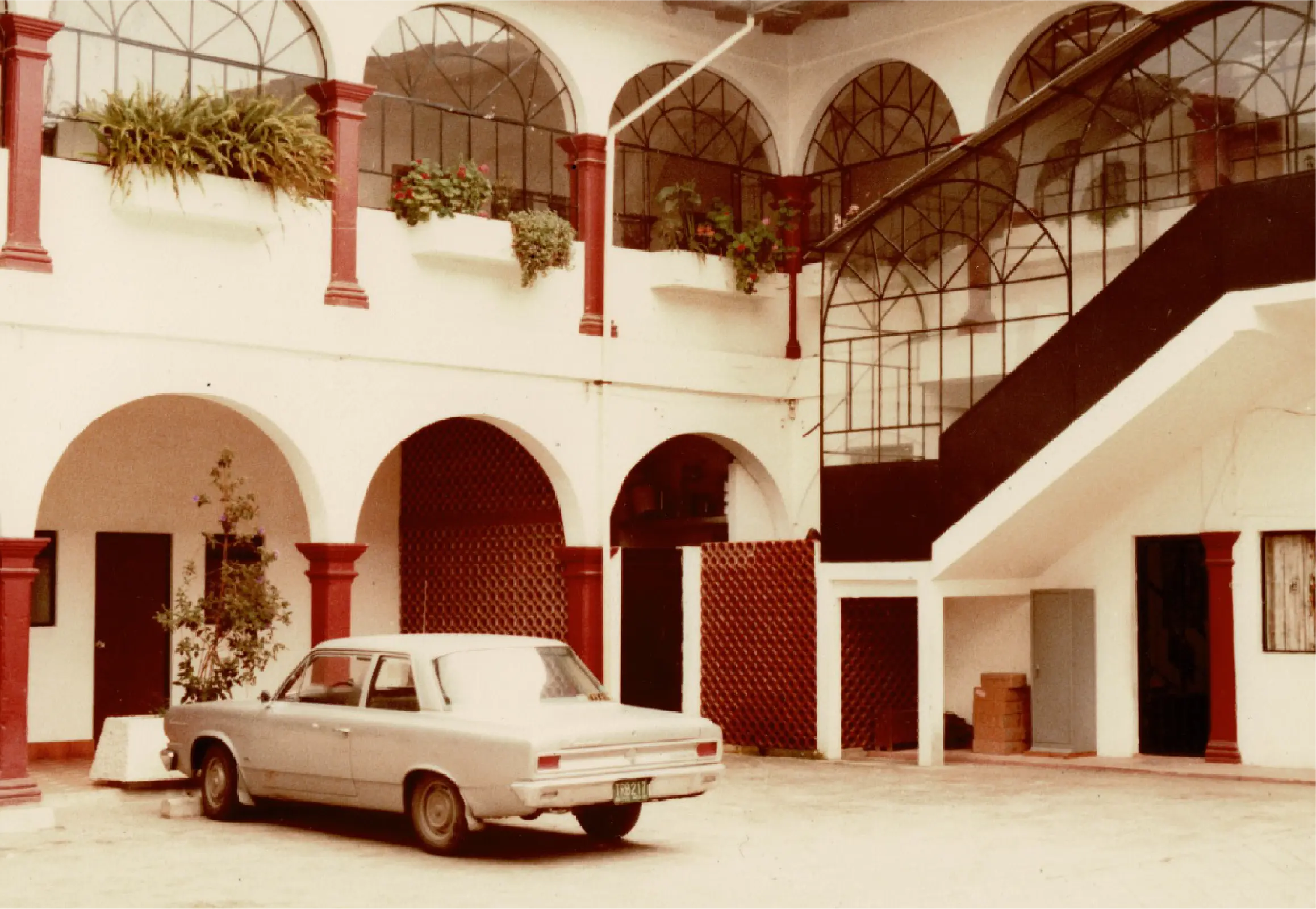 Patio interior del Hotel Central
