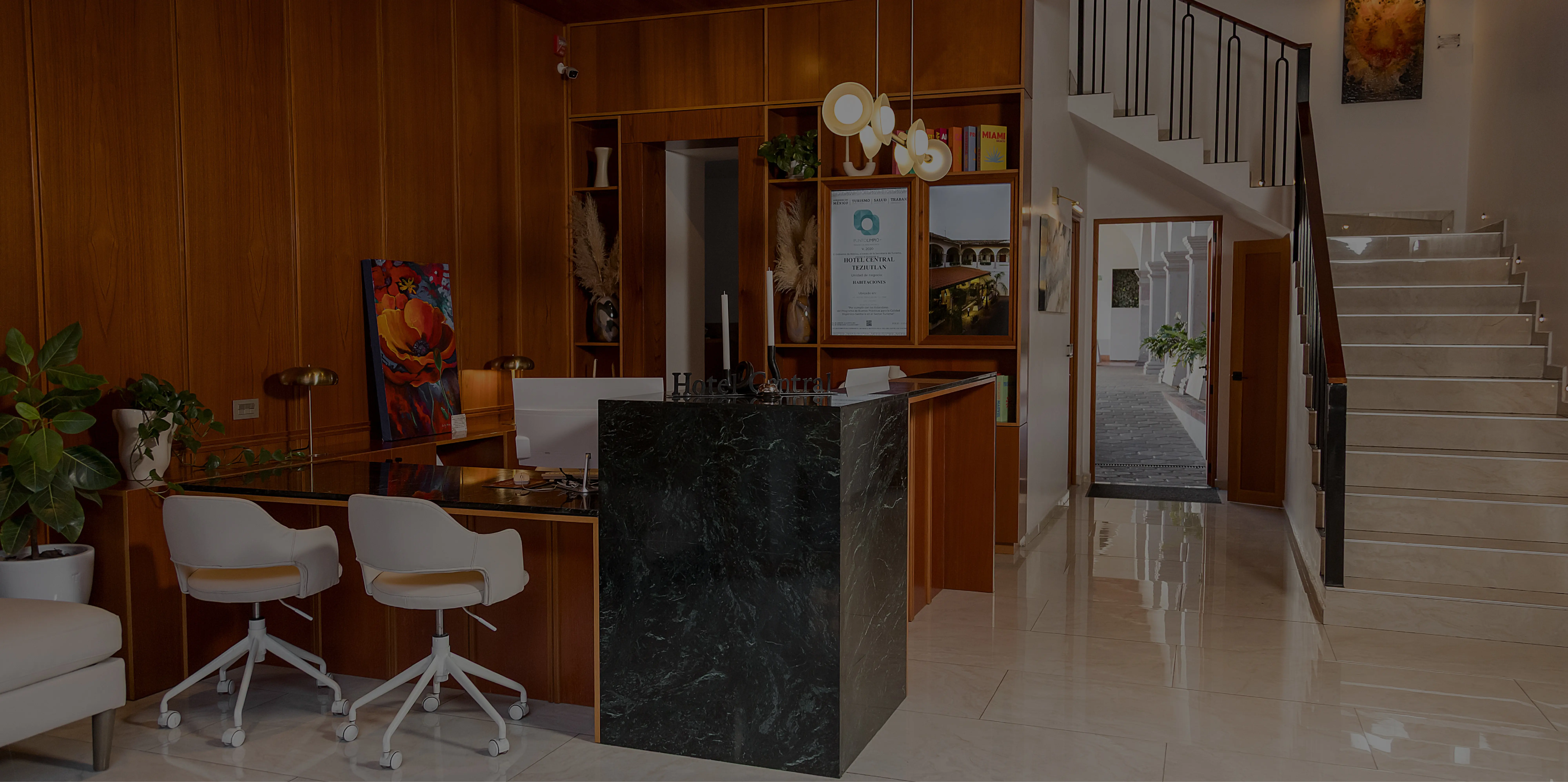 Recepción Hotel Central